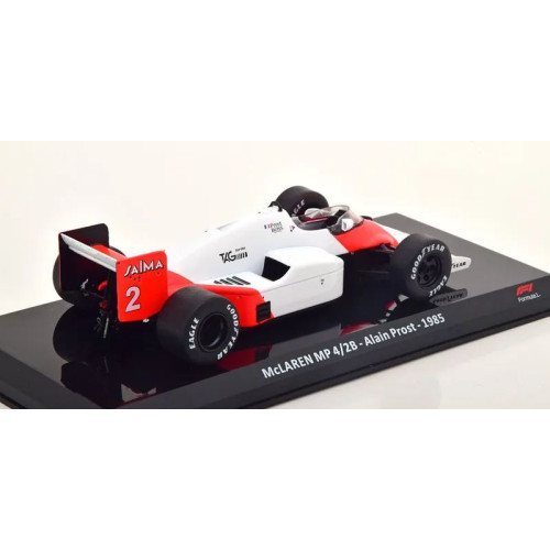 1:24 Масштабная модель McLAREN-TAG MP4/2B #2 "Marlboro" A.Prost Чемпион мира 1985