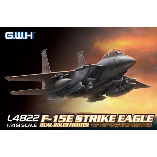 1:48 Сборная модель F-15E Strike Eagle Dual-Roles Fighter