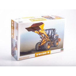 1:35 Сборная модель Фронтальный погрузчик Hitachi Wheel Loader ZW100-6