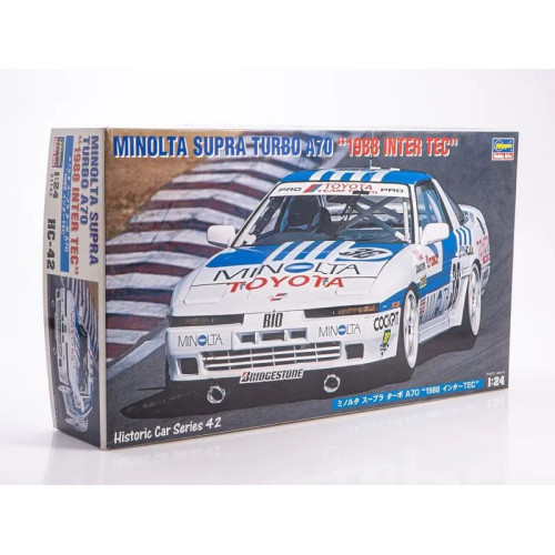 1:24 Сборная модель Toyota Supra Turbo A70 1988 InterTEC