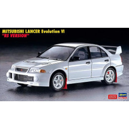 1:24 Сборная модель Автомобиль Mitsubishi Lancer Evolution VI "RS Version"