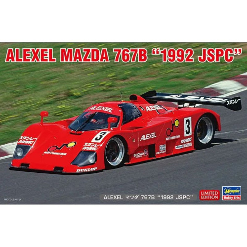 1:24 Сборная модель Автомобиль ALEXEL Mazda 767B 1992 JSPC