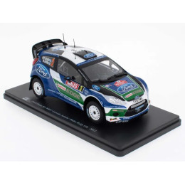 1:24 Масштабная модель FORD Fiesta WRC #3 "Ford WRT" Latvala/Anttila Winner Rally Wales 2012