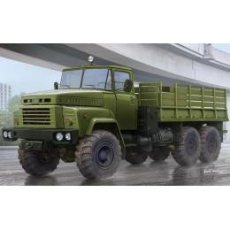 1:35 Сборная модель Russian KrAZ-260 Cargo Truck