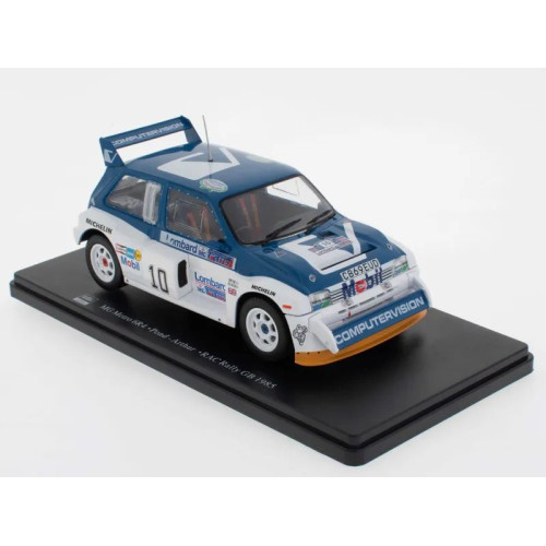 1:24 Масштабная модель MG Metro 6R4 #10 "Austin Rover" Pond/Arthur 3 место RAC Rally 1985