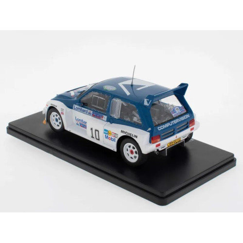 1:24 Масштабная модель MG Metro 6R4 #10 "Austin Rover" Pond/Arthur 3 место RAC Rally 1985