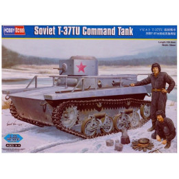 1:35 Сборная модель Танк Soviet T-37TU Command Tank