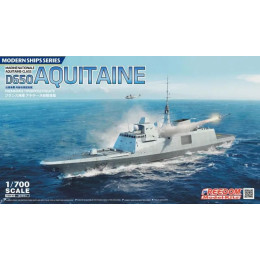 1:700 Сборная модель D650 Aquitaine Frigate