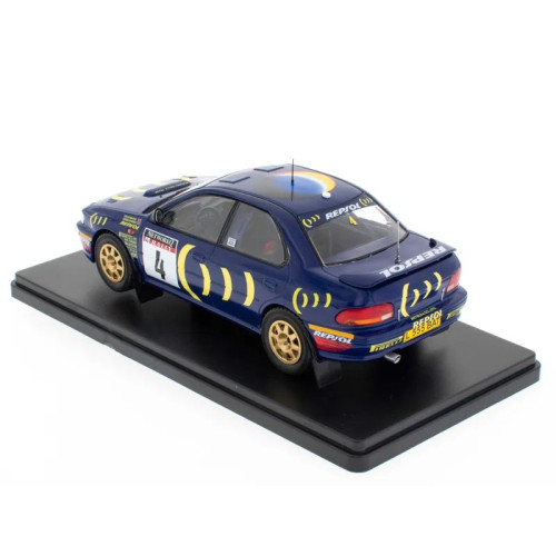 1:24 Масштабная модель SUBARU Impreza 555 #4 "555 Subaru WRT" McRae/Ringer Winner RAC Rally Чемпион мира 1995