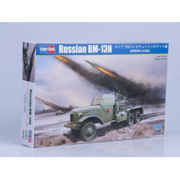 1:35 Сборная модель РСЗО BM-13