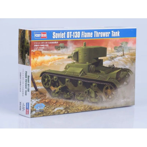 1:35 Сборная модель Танк Soviet OT-130 Flame Thrower Tank