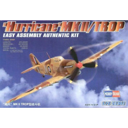 1:72 Сборная модель Самолет Hurricane MK II/TROP