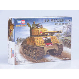 1:48 Сборная модель Танк U.S M4A3E8 TANK Корейская война