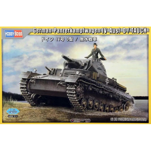 1:35 Сборная модель German Panzerkampfwagen IV Ausf. D Tauchpanzer