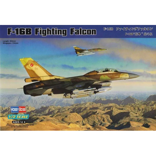 1:72 Сборная модель F-16B Fighting Falcon