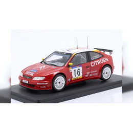 1:24 Масштабная модель CITROEN Xsara Kit Car #16 "Citron Sport" Bugalski/Chiaroni Winner Rally Catalunya-Costa Brava 1999