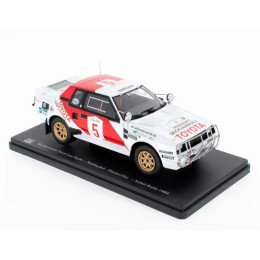 1:24 Масштабная модель TOYOTA Celica Twincam Turbo (TA64) #3 "Toyota Team Europe" Waldegard/Thorszelius 2 место Safari Rally 1985