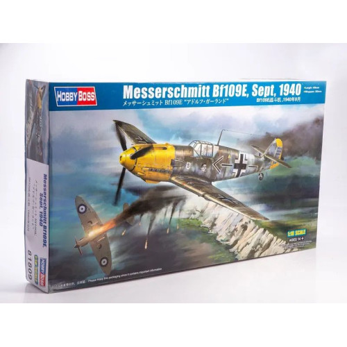 1:18 Сборная модель Messerschmitt Bf109E, Sept, 1940