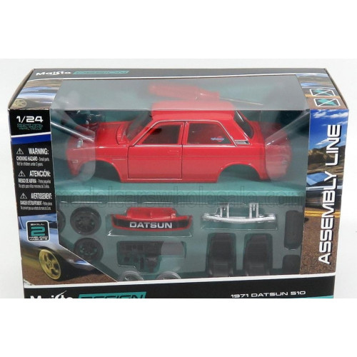 1:24 Сборная модель DATSUN 510 Custom (1971), Red