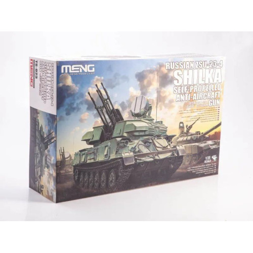 1:35 Сборная модель ЗСУ RUSSIAN ZSU-23-4 SHILKA SELF-PROPELLED ANTI-AIRCRAFT GUN