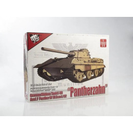 1:35 Сборная модель Немецкий средний танк E-50 Ausf.F Panther III Pantherzahn с 105-мм пушкой L/52