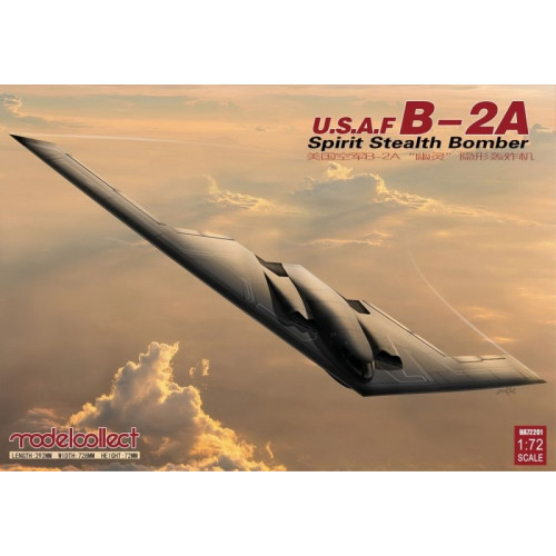 1:72 Сборная модель U.S.A.F. B-2A Spirit Stealth Bomber