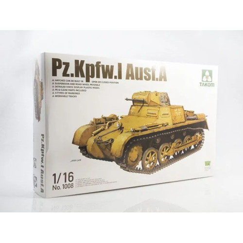 1:16 Сборная модель Pz.Kpfw.I Ausf.A