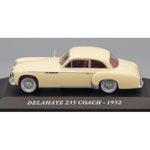 1:43 Масштабная модель DELAHAYE 235 COACH (1952), creme / white