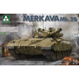 1:35 Сборная модель Israeli main tank Merkava mb.2b