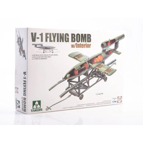 1:35 Сборная модель V-1 Flying Bomb w/Interior