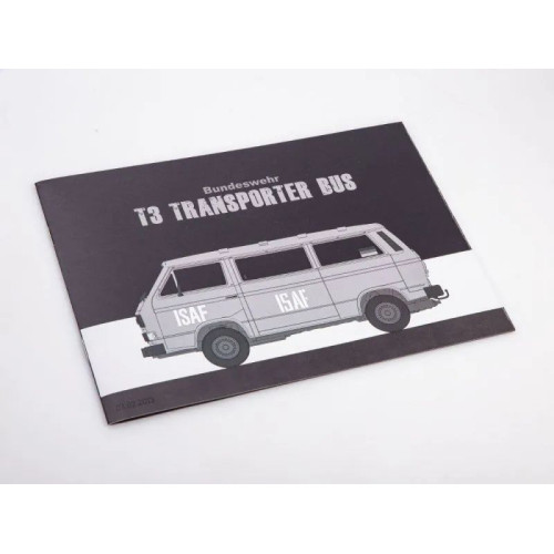 1:35 Сборная модель Bundeswehr T3 Transporter Bus