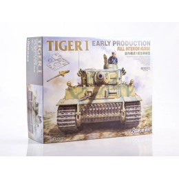 1:48 Сборная модель Tiger I Early Production Full Interior Kursk