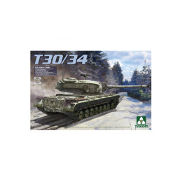 1:35 Сборная модель T30/34 U.S. Heavy Tank