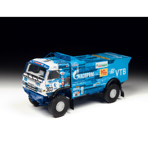 1:43 Сборная модель Автомобиль KAMAZ-43509 «KAMAZ-мастер»