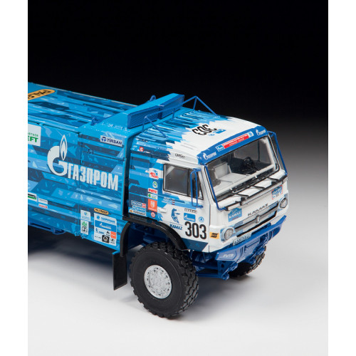 1:43 Сборная модель Автомобиль KAMAZ-43509 «KAMAZ-мастер»