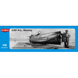 1:35 Сборная модель Подводная лодка CSS H.L. Hanley Конфедеративных Штатов Америки