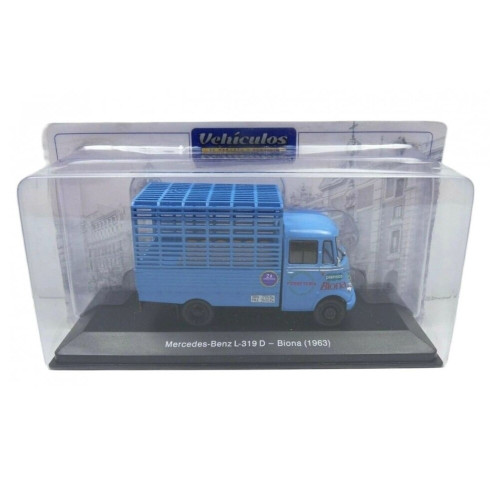 1:43 Масштабная модель MERCEDES BENZ L319D TRUCK PIENSOS BIONA (1963), light blue