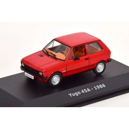 1:43 Масштабная модель YUGO 45A 1986 Red