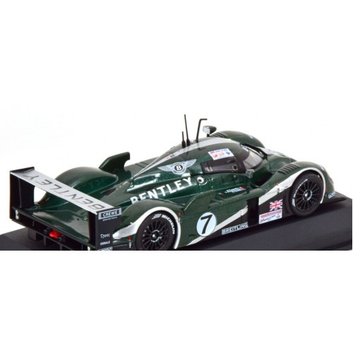 1:43 Масштабная модель BENTLEY Speed 8 4.0l Turbo V8 Team Bentley №7 Winner 24h Le Mans (2003) T.Kristensen - R.Capello - G.Smith, Green Met