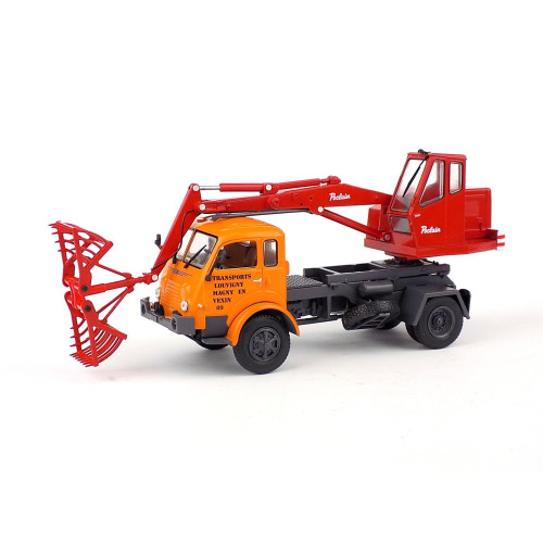 1:43 Масштабная модель RENAULT R2142 Truck Pocline Grue Transports Louvigny Magny En Vexin 2-assi 1959