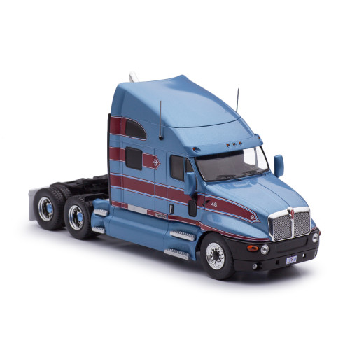 1:43 Масштабная модель KENWORTH T2000 1998 Blue/Red седельный тягач