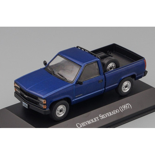 1:43 Масштабная модель CHEVROLET Silverado (1997) blue