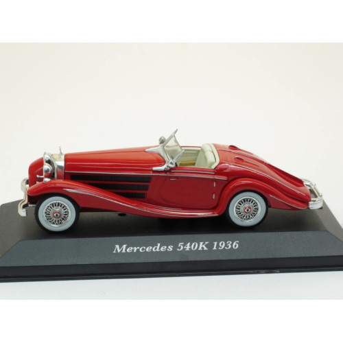 1:43 Масштабная модель Mercedes-Benz 540K red - 1936