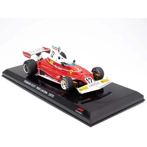 1:24 Масштабная модель FERRARI 312 T #12 "Scuderia Ferrari" Niki Lauda Чемпион мира 1975