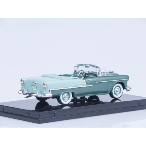 1:43 Масштабная модель Chevrolet Bel Air Open Convertible 1955 - Neptune Green