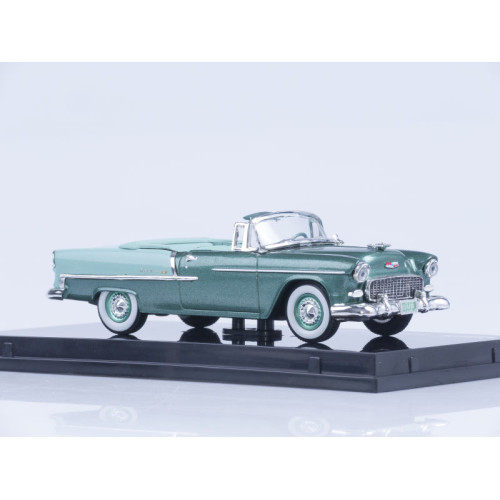 1:43 Масштабная модель Chevrolet Bel Air Open Convertible 1955 - Neptune Green