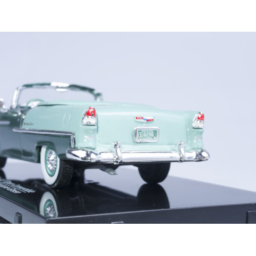 1:43 Масштабная модель Chevrolet Bel Air Open Convertible 1955 - Neptune Green