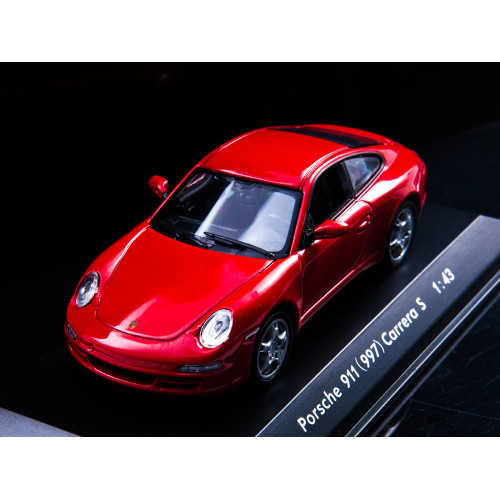 1:43 Масштабная модель Porsche 911 (997) Carrera S, red