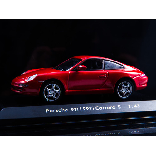 1:43 Масштабная модель Porsche 911 (997) Carrera S, red