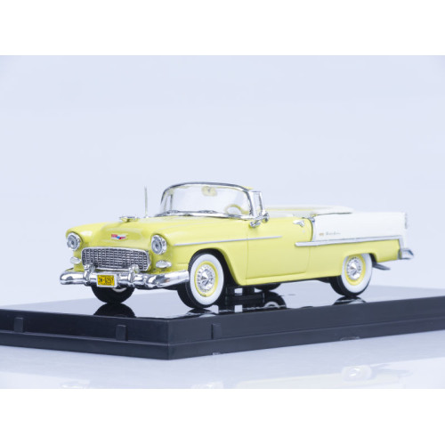 1:43 Масштабная модель Chevrolet Bel Air Open Convertible 1955 - Harvest Gold